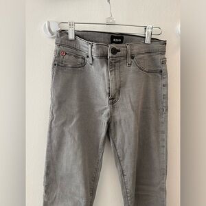 Hudson Super Skinny Gray Jeans